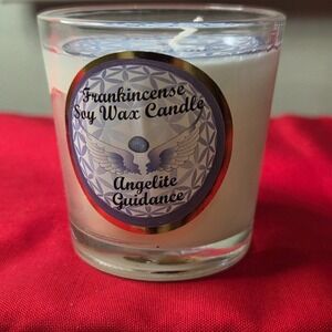 Set of 3 New Gemstone Chip Soy Candles: Frankincense, Lavender, Myrrh